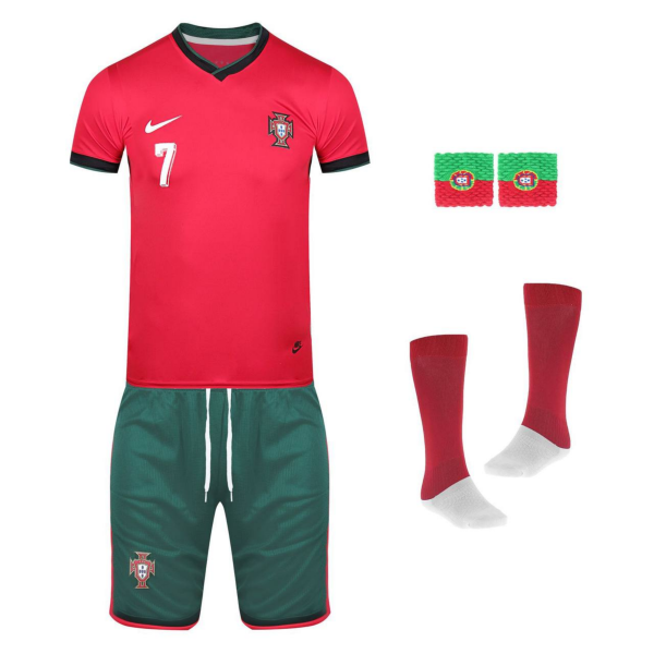 ست پنج تکه لباس ورزشی پسرانه مدل پرتغال رونالدو 2026